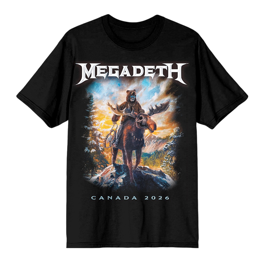 Summer Clothing Women Canada - 록 밴드 Megadeth 캐나다 작별 투어