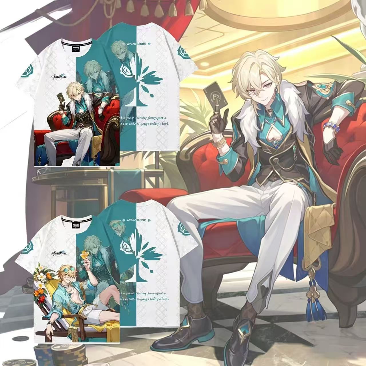 Summer Games Clothing - 게임 Honkai Star Rail 티셔츠 3D