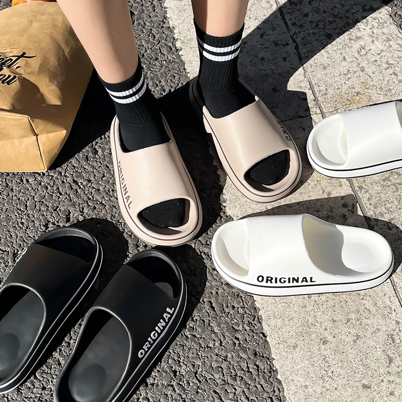 Summer Quotes - 남성용 두꺼운 밑창 실내 욕실 미끄럼