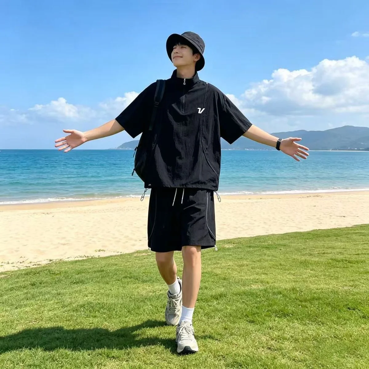 여름 남녀 햇빛 차단 골프웨어 커플 상의 및 반바지 세 - Summer Golf Clothing 리뷰 및 가격