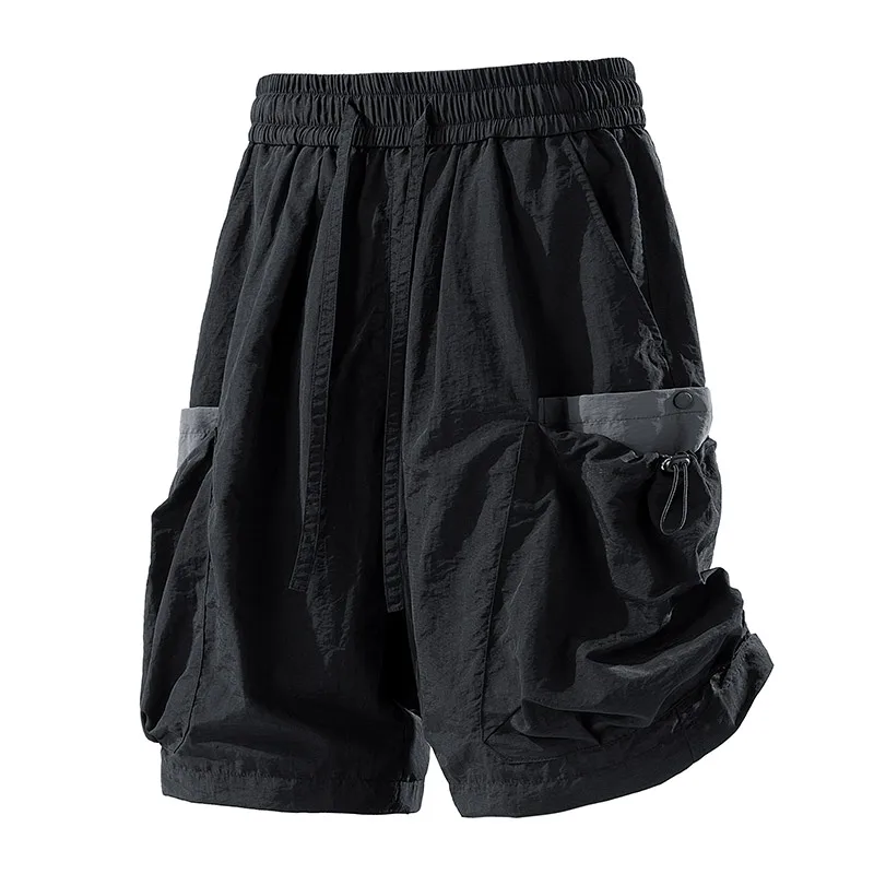 남성용 반바지 루즈핏 큰 사이즈 멀티 포켓 오버올 신축 - Summer Clothing Plus 리뷰 및 가격