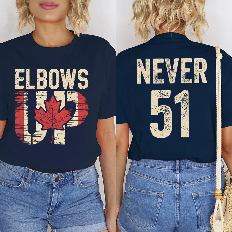 Retro Elbows Up Never 51 캐나다 프 - Summer Clothing Women Canada 리뷰 및 가격