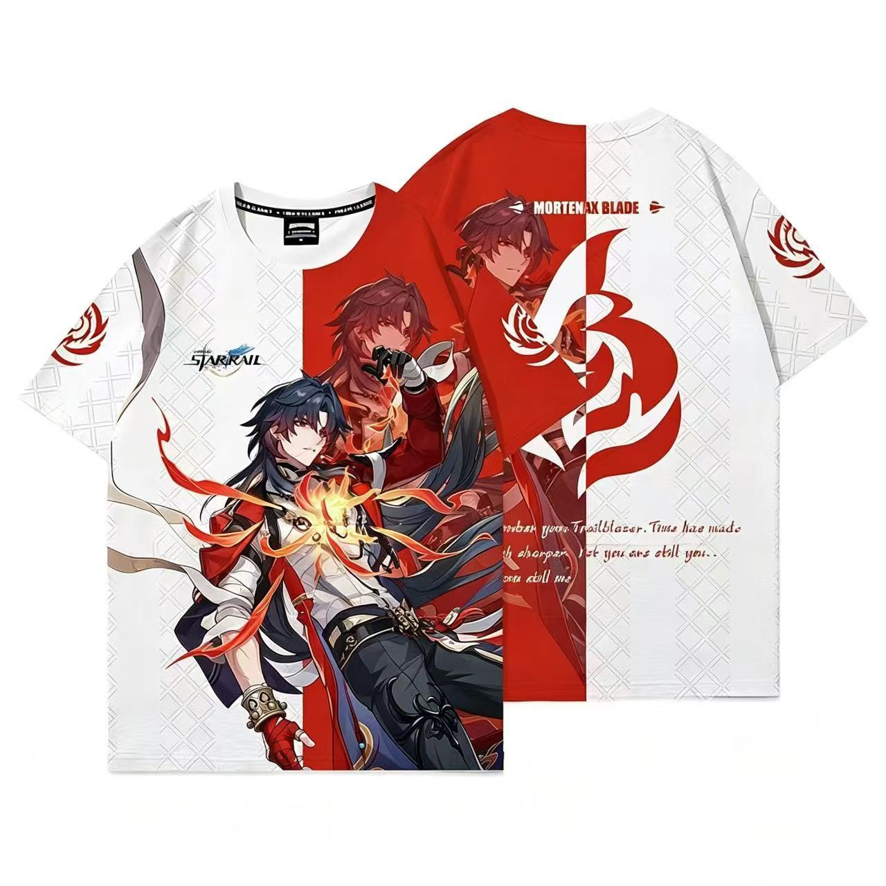 게임 Honkai Star Rail 티셔츠 3D Ave - Summer Games Clothing 리뷰 및 가격