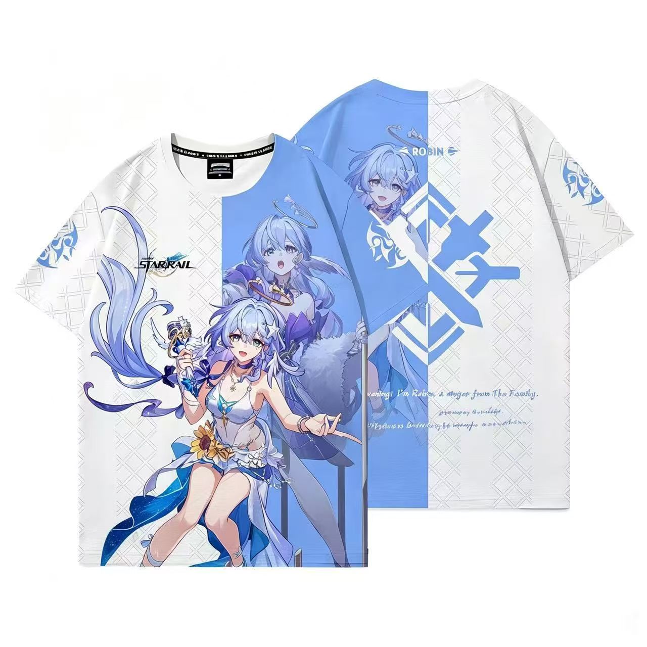 게임 Honkai Star Rail 티셔츠 3D Ave - Summer Games Clothing 리뷰 및 가격