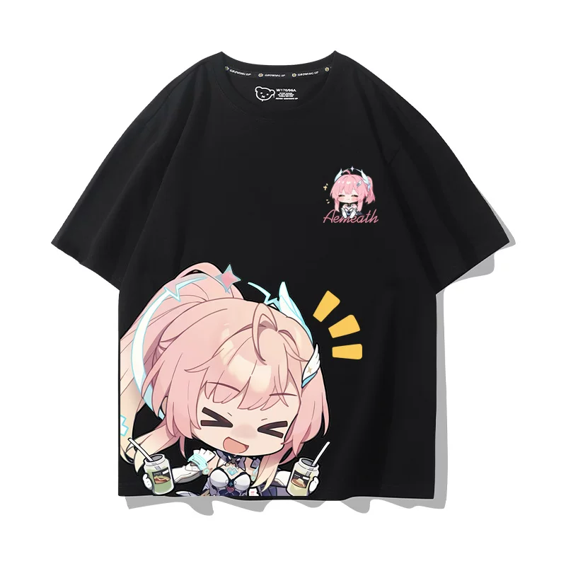 인기 게임 Wuthering Waves 티셔츠 3D A - Summer Games Clothing 리뷰 및 가격