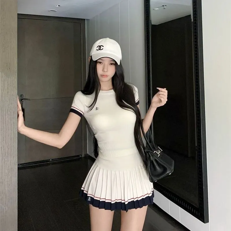 한국 여름 투피스 슈트 캐주얼 테니스 골프 스포츠 슈트 - Summer Golf Clothing 리뷰 및 가격