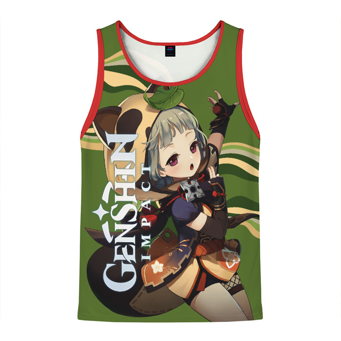 원신 임팩트 데오나 탱크 탑, 3D 프린트 민소매 조끼 - Summer Games Clothing 리뷰 및 가격