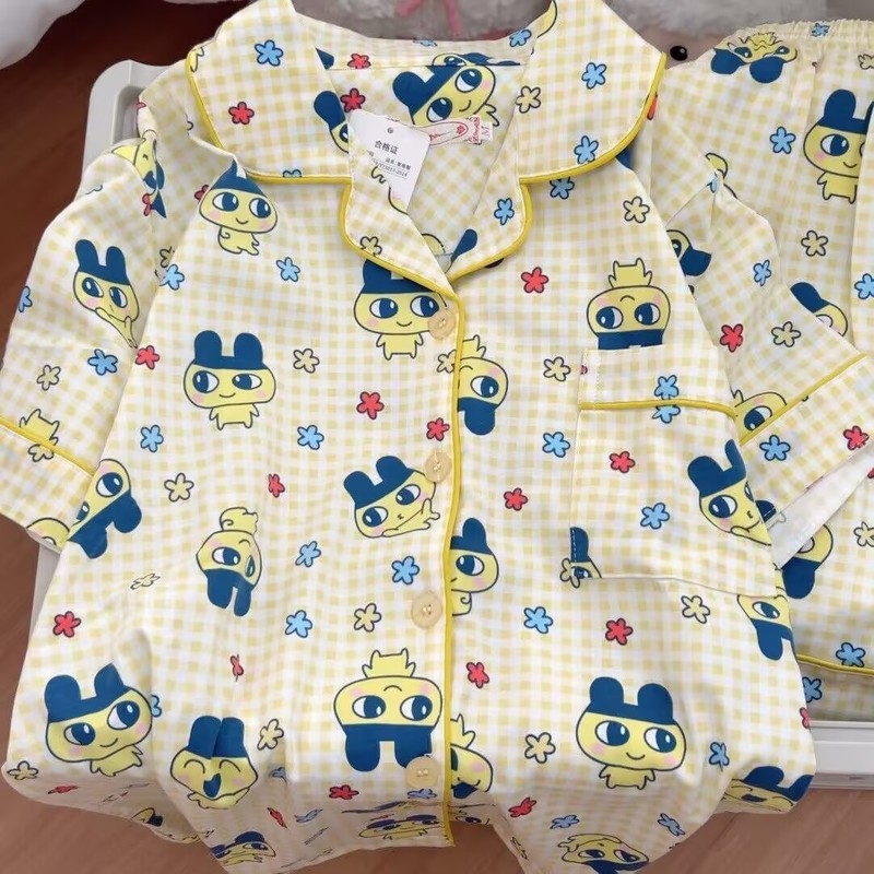 Tamagotchi Mameiji 여성 여름 순수 코튼 - Summer Games Clothing 리뷰 및 가격