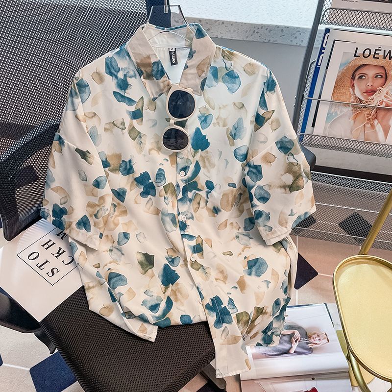 하이 스트리트 반팔 프린트 버튼 셔츠 탑 새로운 여성  - Summer Clothing Trends For Women 리뷰 및 가격